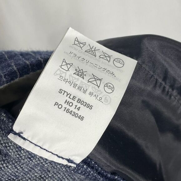 J. Crew Blue Pinstripe Wool Cotton Blend Slim Ankle Dress Pants - Women’s 10 - Picture 7 of 8